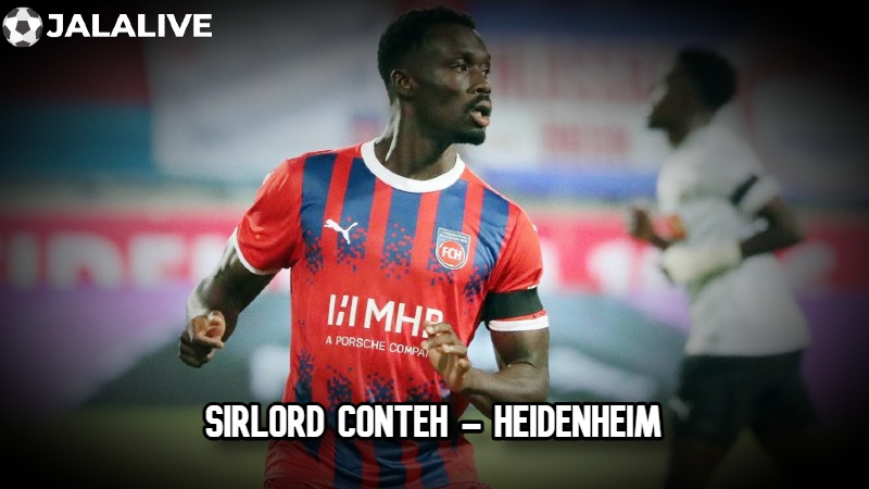 Sirlord Conteh - Heidenheim Sirlord Conteh - Heidenheim